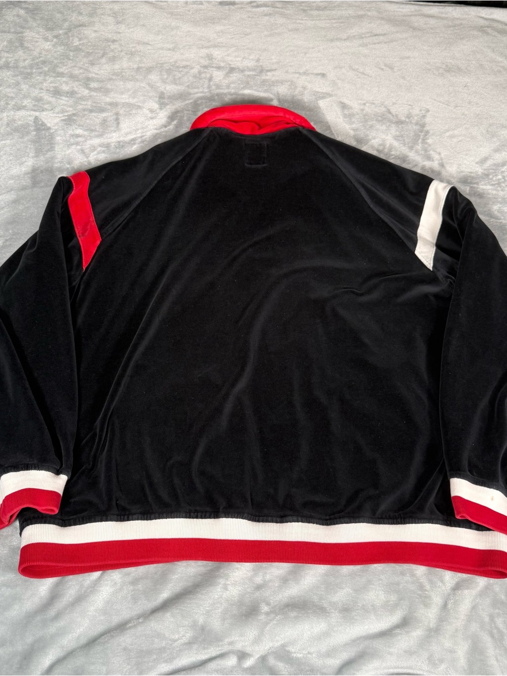 Vintage Phat Farm Velour Track Jacket Mens 2XL Full Zip Hip Hop Y2K - Picture 6 of 9